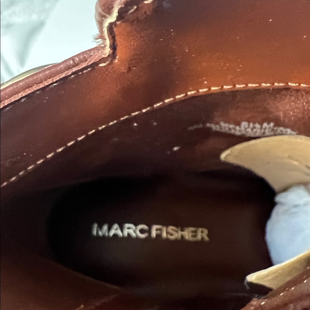 Marc Fisher Women's Casual Classic Chestnut Ankle Booties - 5 1/2 - Picture 10 of 11